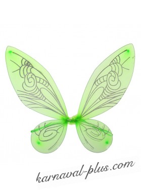Карнавальные крылья Бабочка/фея, цвет зеленый
